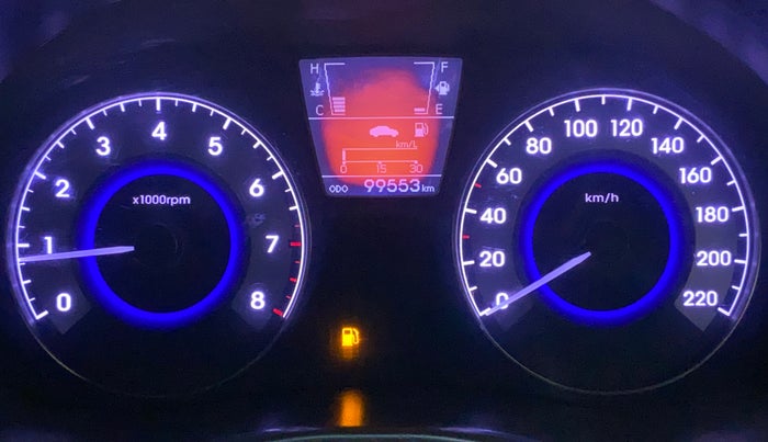 2013 Hyundai Verna FLUIDIC 1.6 VTVT SX OPT, Petrol, Manual, 99,583 km, Odometer Image