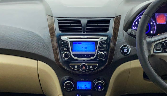 2013 Hyundai Verna FLUIDIC 1.6 VTVT SX OPT, Petrol, Manual, 99,583 km, Air Conditioner