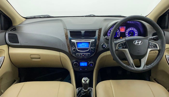 2013 Hyundai Verna FLUIDIC 1.6 VTVT SX OPT, Petrol, Manual, 99,583 km, Dashboard