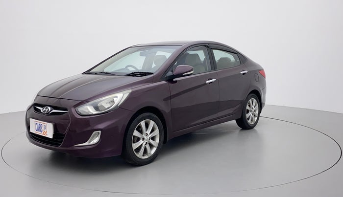 2013 Hyundai Verna FLUIDIC 1.6 VTVT SX OPT, Petrol, Manual, 99,583 km, Left Front Diagonal