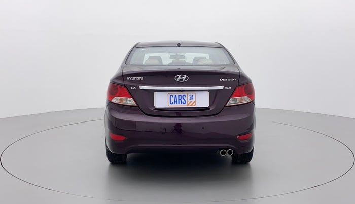 2013 Hyundai Verna FLUIDIC 1.6 VTVT SX OPT, Petrol, Manual, 99,583 km, Back/Rear