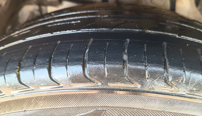 2014 Tata Zest XM PETROL, Petrol, Manual, 95,275 km, Left Front Tyre Tread