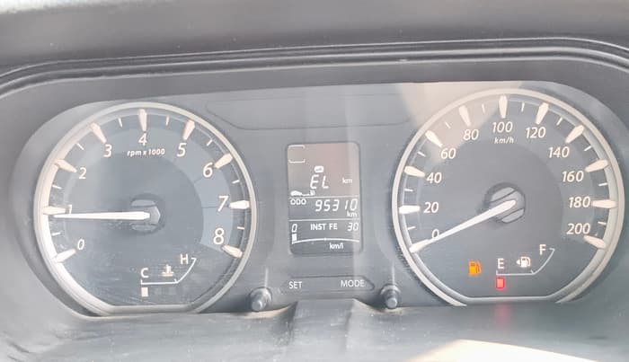 2014 Tata Zest XM PETROL, Petrol, Manual, 95,275 km, Odometer Image