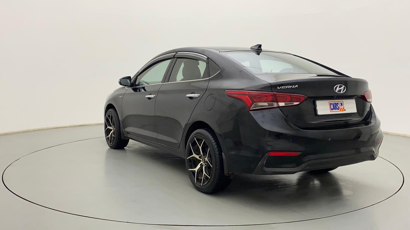 2017 Hyundai Verna 1.6 VTVT SX (O) AT, Petrol, Automatic, 72,940 km, Left Back Diagonal