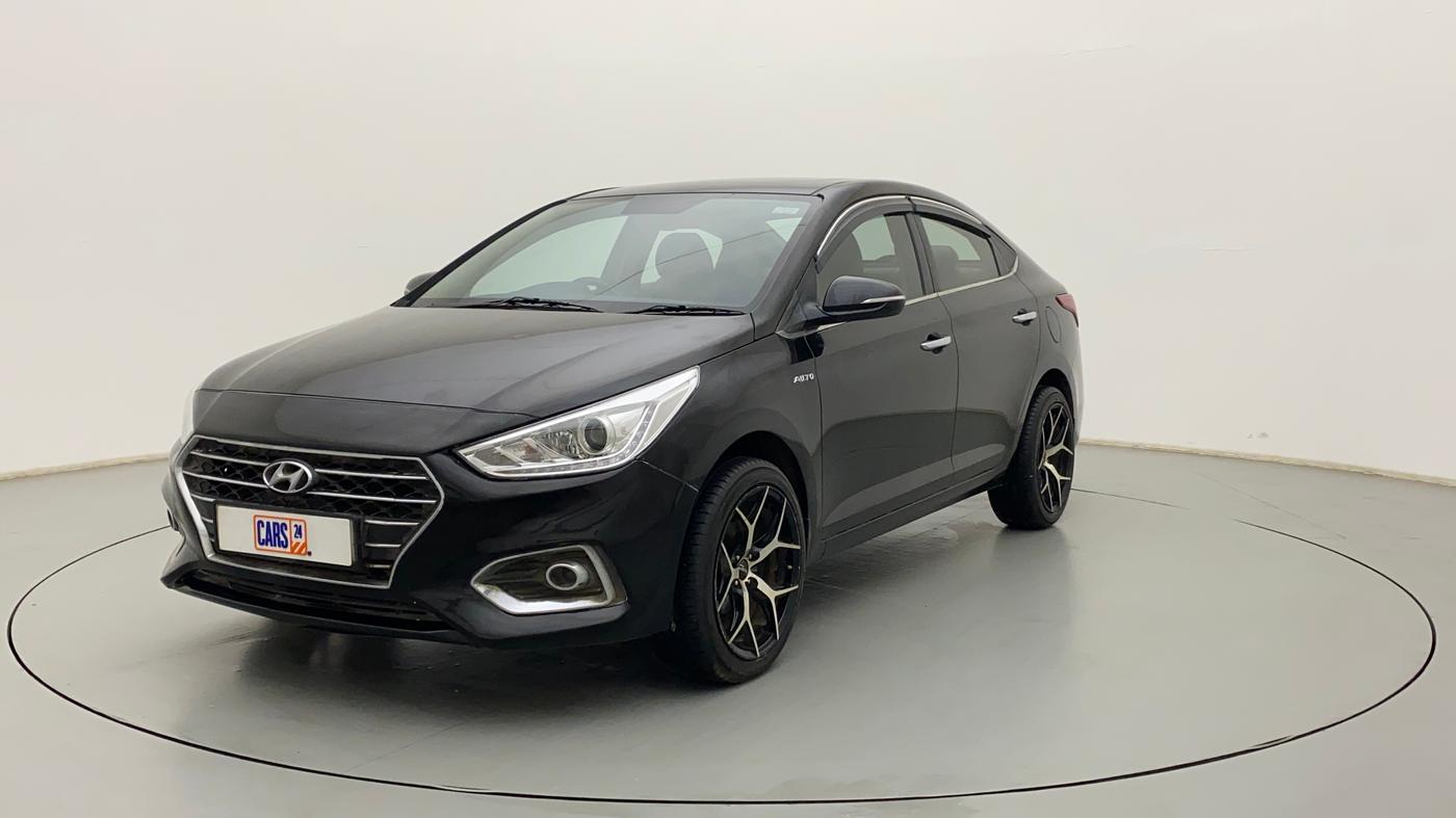 2017 Hyundai Verna 1.6 VTVT SX (O) AT, Petrol, Automatic, 72,940 km, Left Front Diagonal