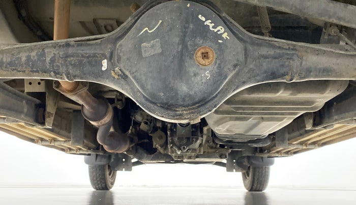 2010 Maruti Eeco 5 STR WITH AC PLUSHTR, Petrol, Manual, 72,991 km, Rear Underbody