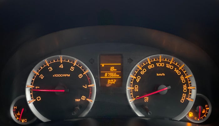 2014 Maruti Swift VXI, Petrol, Manual, 88,030 km, Odometer Image