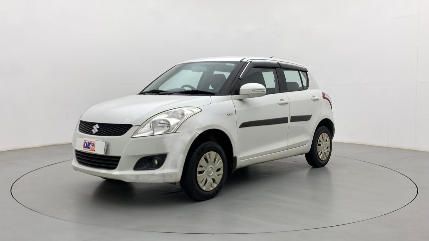 2014 Maruti Swift VXI, Petrol, Manual, 88,030 km, Left Front Diagonal