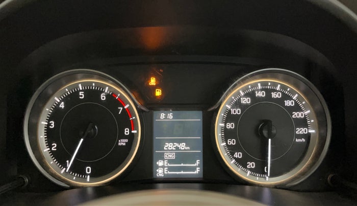 2020 Maruti Ertiga VXI CNG, CNG, Manual, 28,202 km, Odometer Image