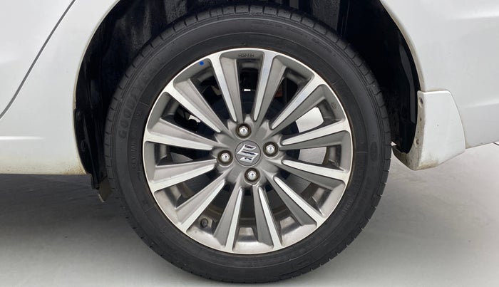 2020 Maruti Ciaz ALPHA 1.5 AT SHVS, Petrol, Automatic, 11,169 km, Left Rear Wheel