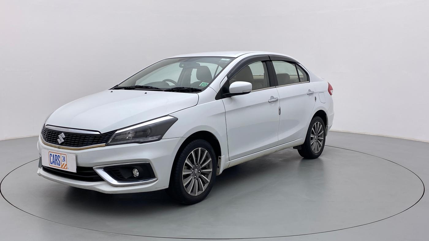 2020 Maruti Ciaz ALPHA 1.5 AT SHVS, Petrol, Automatic, 11,169 km, Left Front Diagonal
