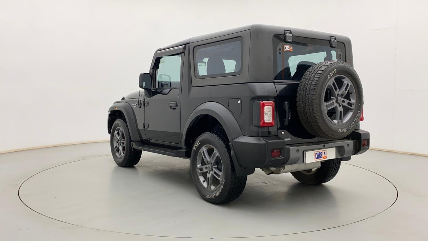2021 Mahindra Thar LX PETROL HT 4WD AT, CNG, Automatic, 21,393 km, Left Back Diagonal