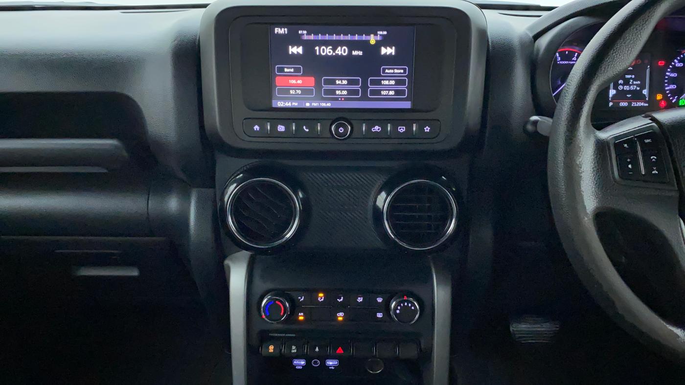 2021 Mahindra Thar LX PETROL HT 4WD AT, CNG, Automatic, 21,393 km, Air Conditioner