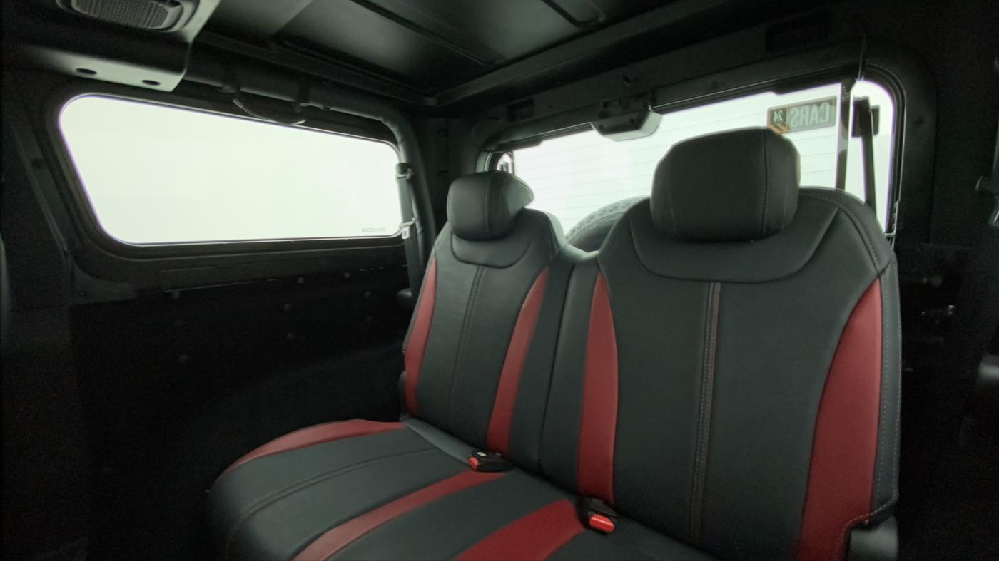 2021 Mahindra Thar LX PETROL HT 4WD AT, CNG, Automatic, 21,393 km, Right Side Rear Door Cabin