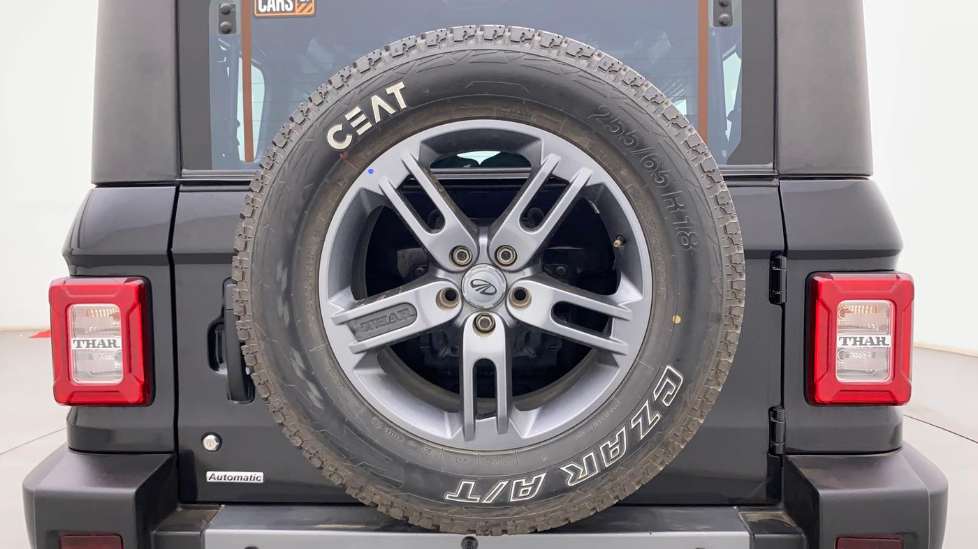 2021 Mahindra Thar LX PETROL HT 4WD AT, CNG, Automatic, 21,393 km, Spare Tyre