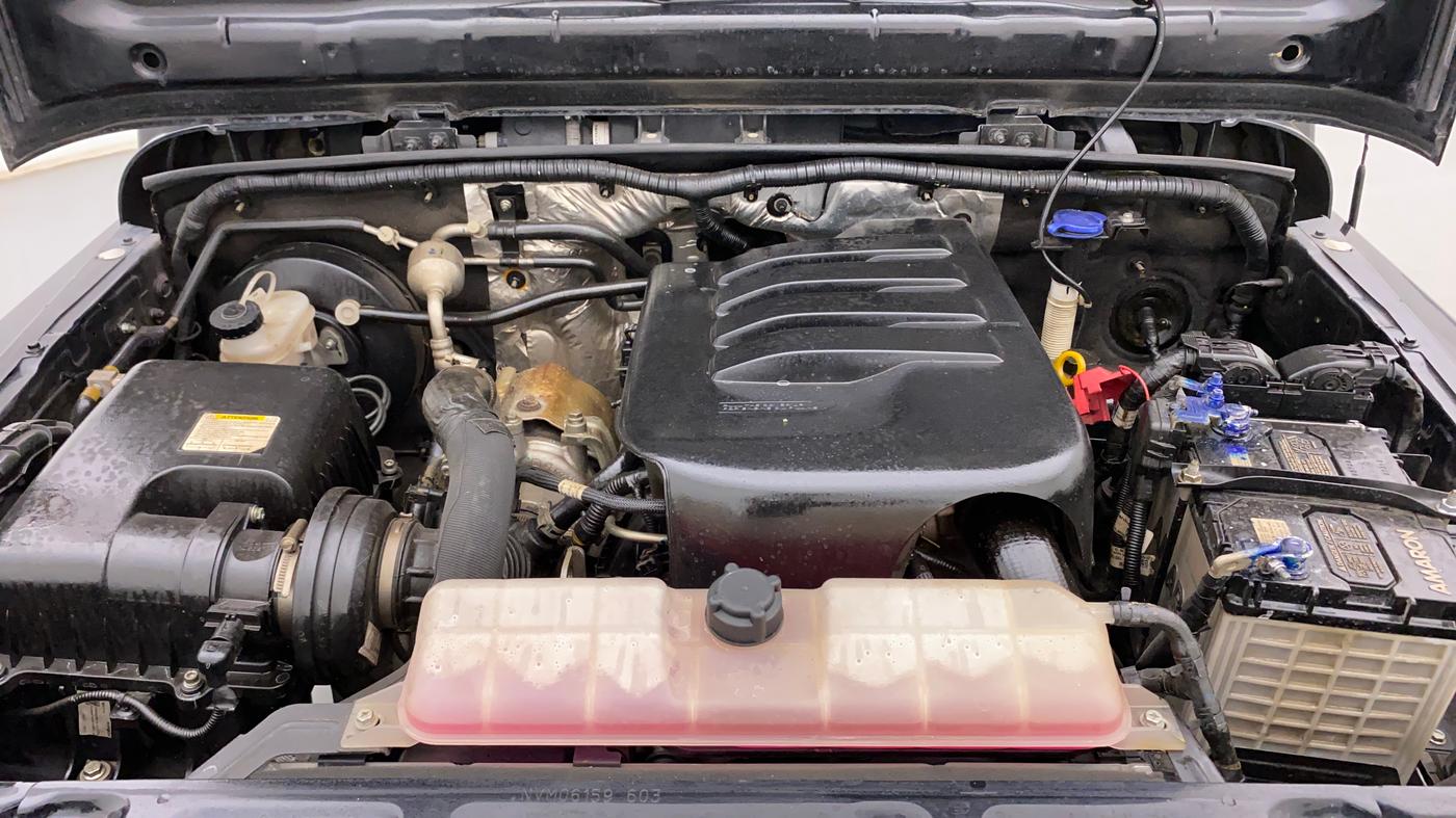 2021 Mahindra Thar LX PETROL HT 4WD AT, CNG, Automatic, 21,393 km, Open Bonet