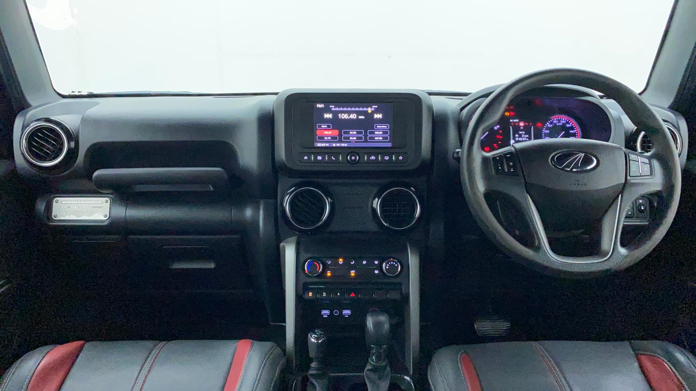 2021 Mahindra Thar LX PETROL HT 4WD AT, CNG, Automatic, 21,393 km, Dashboard