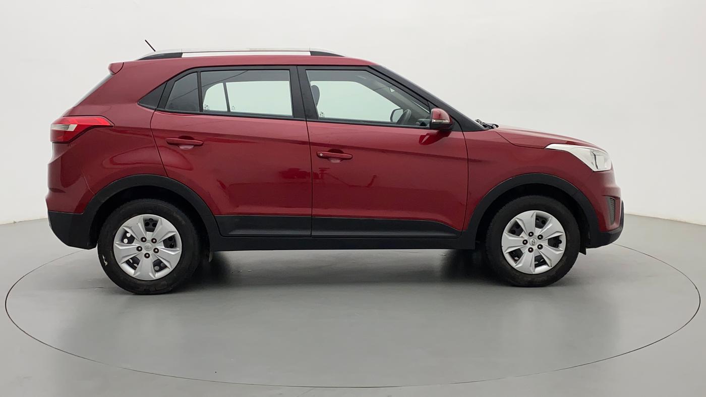 2017 Hyundai Creta 1.6 E + VTVT, Petrol, Manual, 1,00,022 km, Right Side