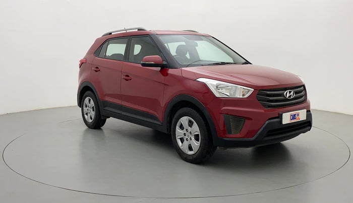 2017 Hyundai Creta 1.6 E + VTVT, Petrol, Manual, 1,00,022 km, Right Front Diagonal