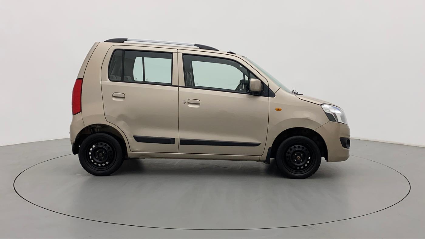 2013 Maruti Wagon R 1.0 VXI, Petrol, Manual, 22,080 km, Right Side View