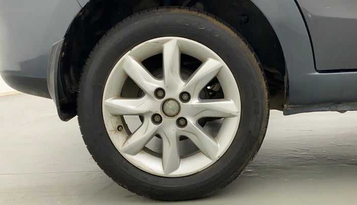 2014 Tata Zest XT PETROL, Petrol, Manual, 86,219 km, Right Rear Wheel