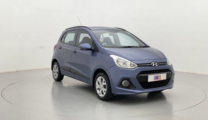 2016 Hyundai Grand i10 SPORTZ 1.2 KAPPA VTVT, Petrol, Manual, 47,820 km, Right Front Diagonal