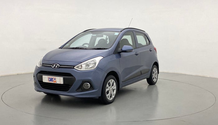 2016 Hyundai Grand i10 SPORTZ 1.2 KAPPA VTVT, Petrol, Manual, 47,820 km, Left Front Diagonal