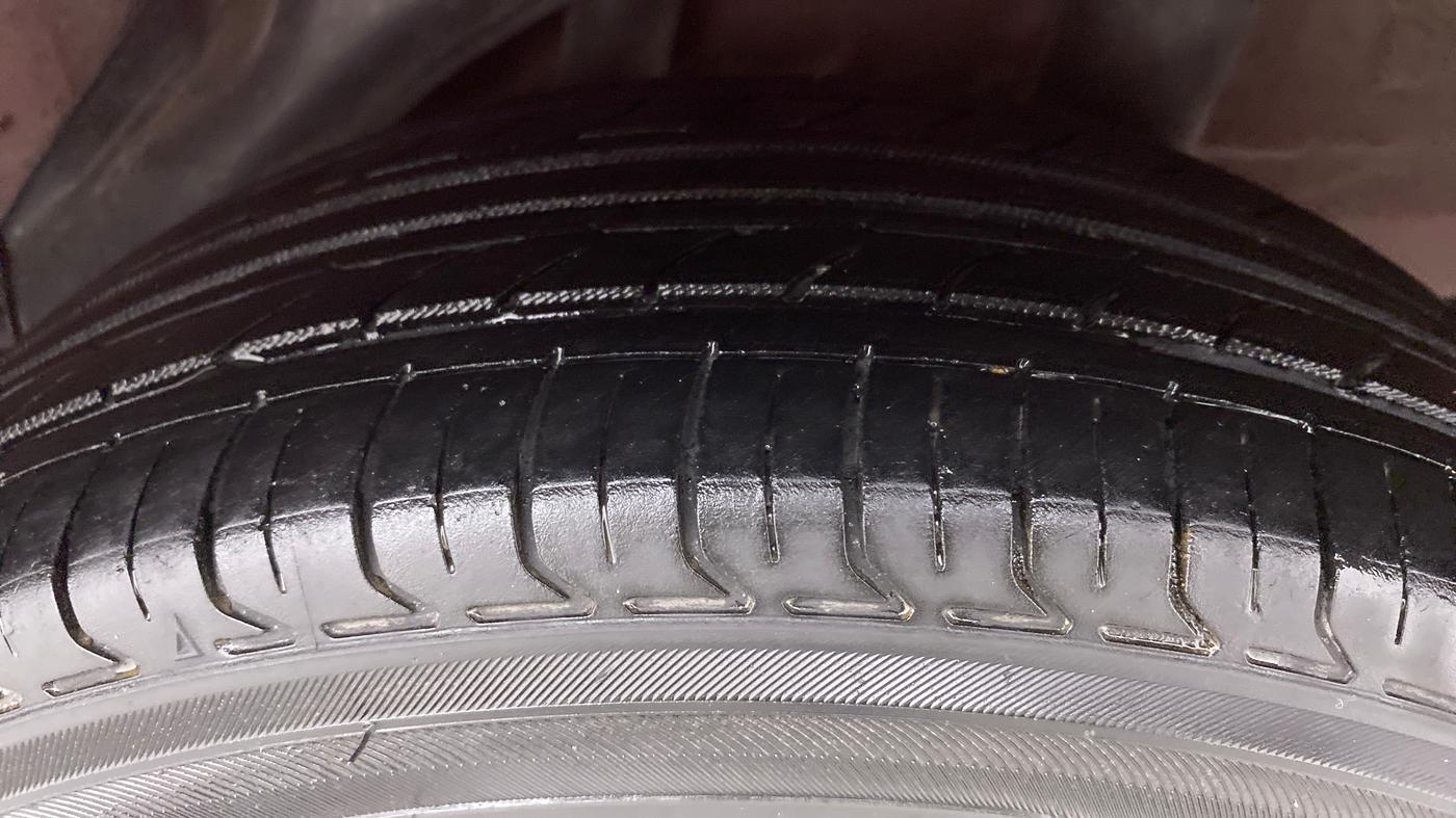 2012 Honda Brio S MT, Petrol, Manual, 69,408 km, Left Rear Tyre Tread