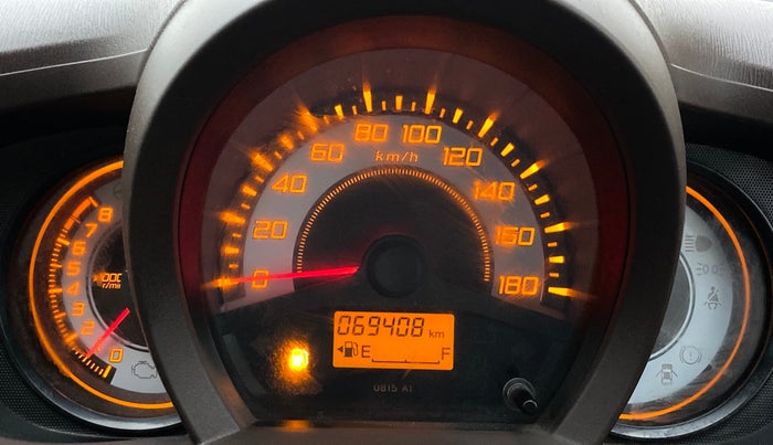 2012 Honda Brio S MT, Petrol, Manual, 69,408 km, Odometer Image