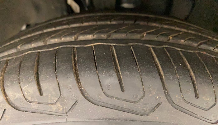 2022 Tata TIGOR XZ PLUS CNG, CNG, Manual, 1,370 km, Left Front Tyre Tread