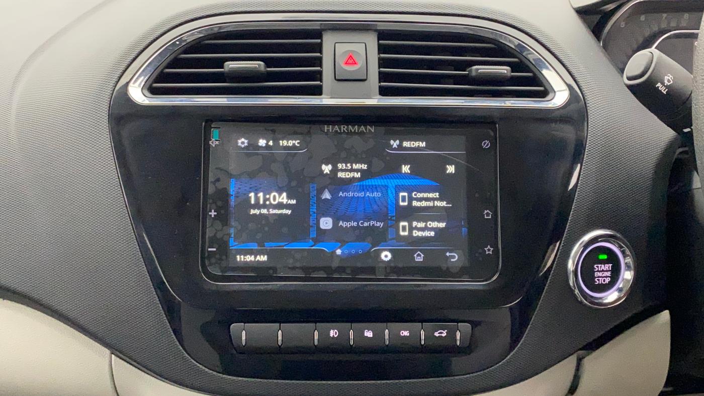2022 Tata TIGOR XZ PLUS CNG, CNG, Manual, 1,370 km, Infotainment System