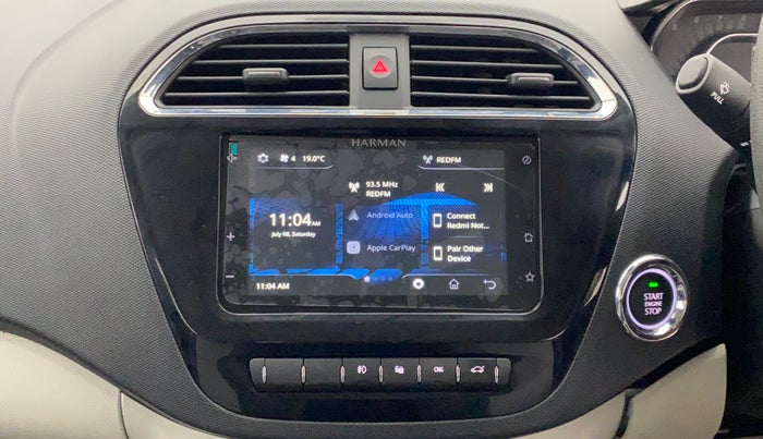 2022 Tata TIGOR XZ PLUS CNG, CNG, Manual, 1,370 km, Infotainment System