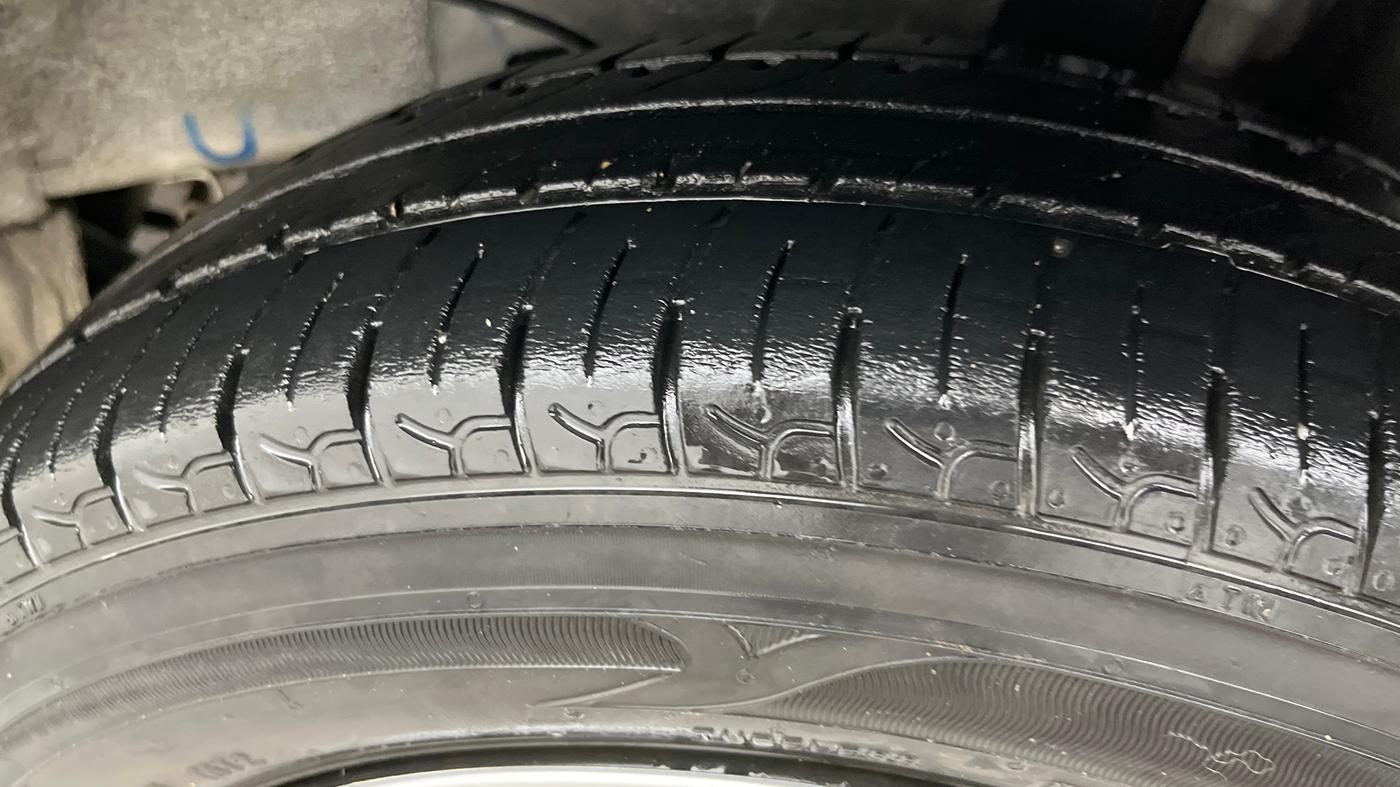 2021 Hyundai NEW SANTRO SPORTZ AMT, Petrol, Automatic, 25,468 km, Left Rear Tyre Tread