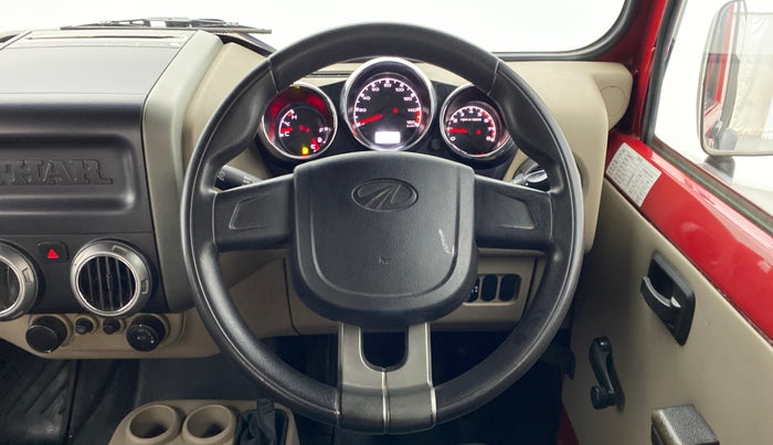 2016 Mahindra Thar CRDE 4X4 BS IV, Diesel, Manual, 46,599 km, Steering Wheel Close Up