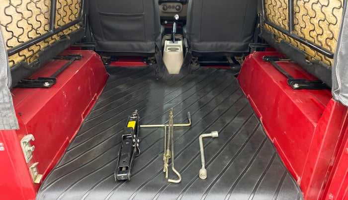 2016 Mahindra Thar CRDE 4X4 BS IV, Diesel, Manual, 46,599 km, Boot Inside