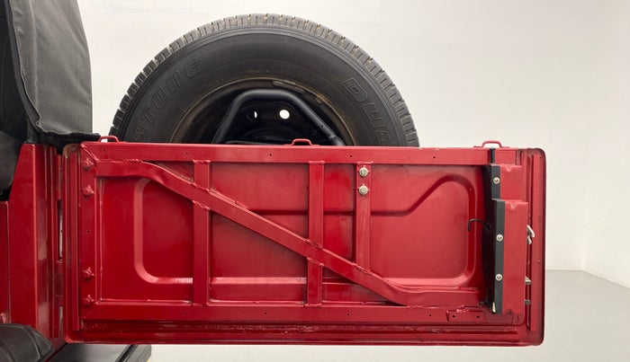 2016 Mahindra Thar CRDE 4X4 BS IV, Diesel, Manual, 46,599 km, Boot Door Open