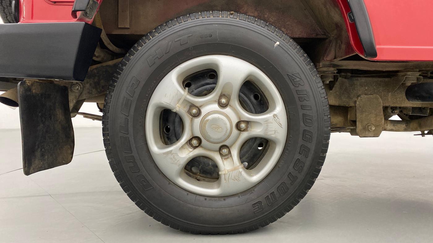 2016 Mahindra Thar CRDE 4X4 BS IV, Diesel, Manual, 46,599 km, Right Rear Wheel