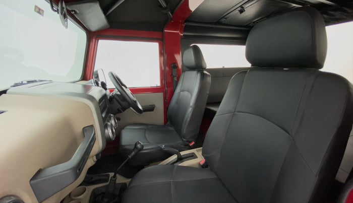 2016 Mahindra Thar CRDE 4X4 BS IV, Diesel, Manual, 46,599 km, Right Side Front Door Cabin