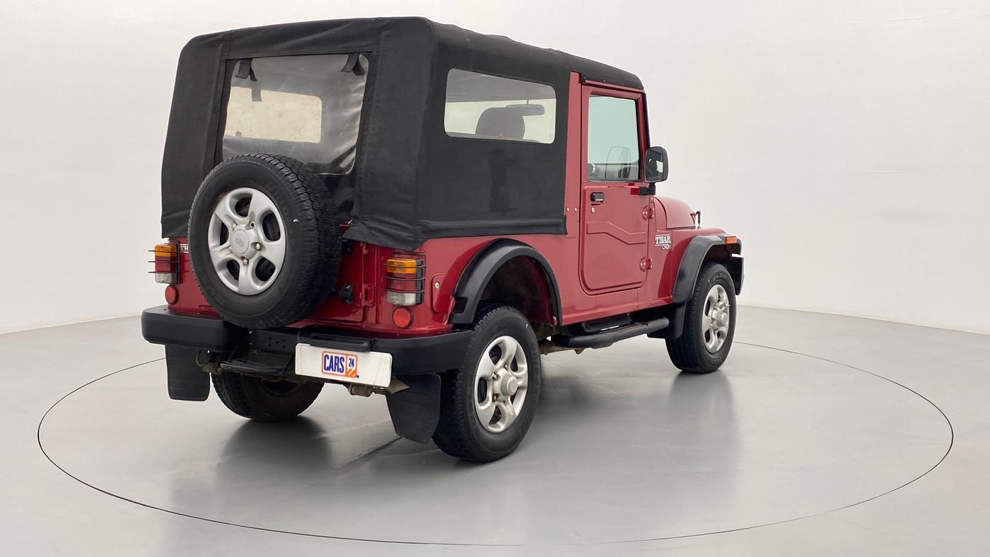 2016 Mahindra Thar CRDE 4X4 BS IV, Diesel, Manual, 46,599 km, Right Back Diagonal