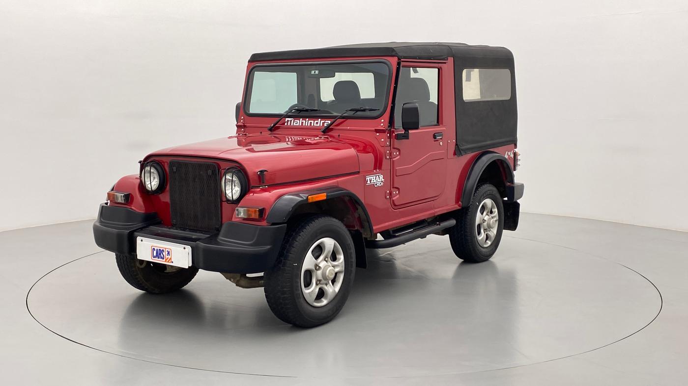 2016 Mahindra Thar CRDE 4X4 BS IV, Diesel, Manual, 46,599 km, Left Front Diagonal