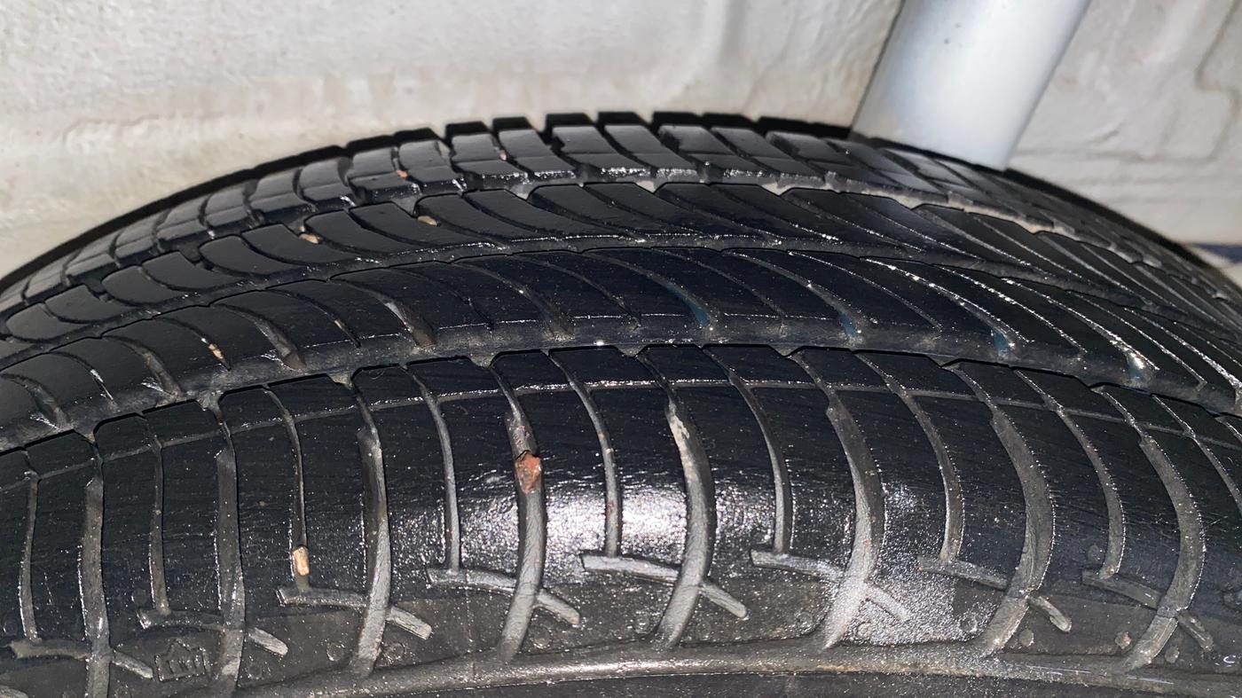 2019 Maruti New Wagon-R VXI 1.0, Petrol, Manual, 93,172 km, Left Rear Tyre Tread
