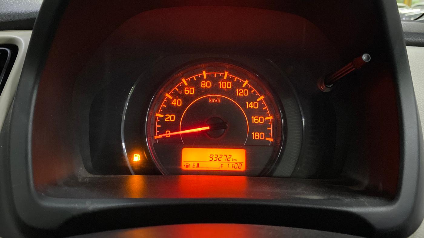 2019 Maruti New Wagon-R VXI 1.0, Petrol, Manual, 93,172 km, Odometer Image