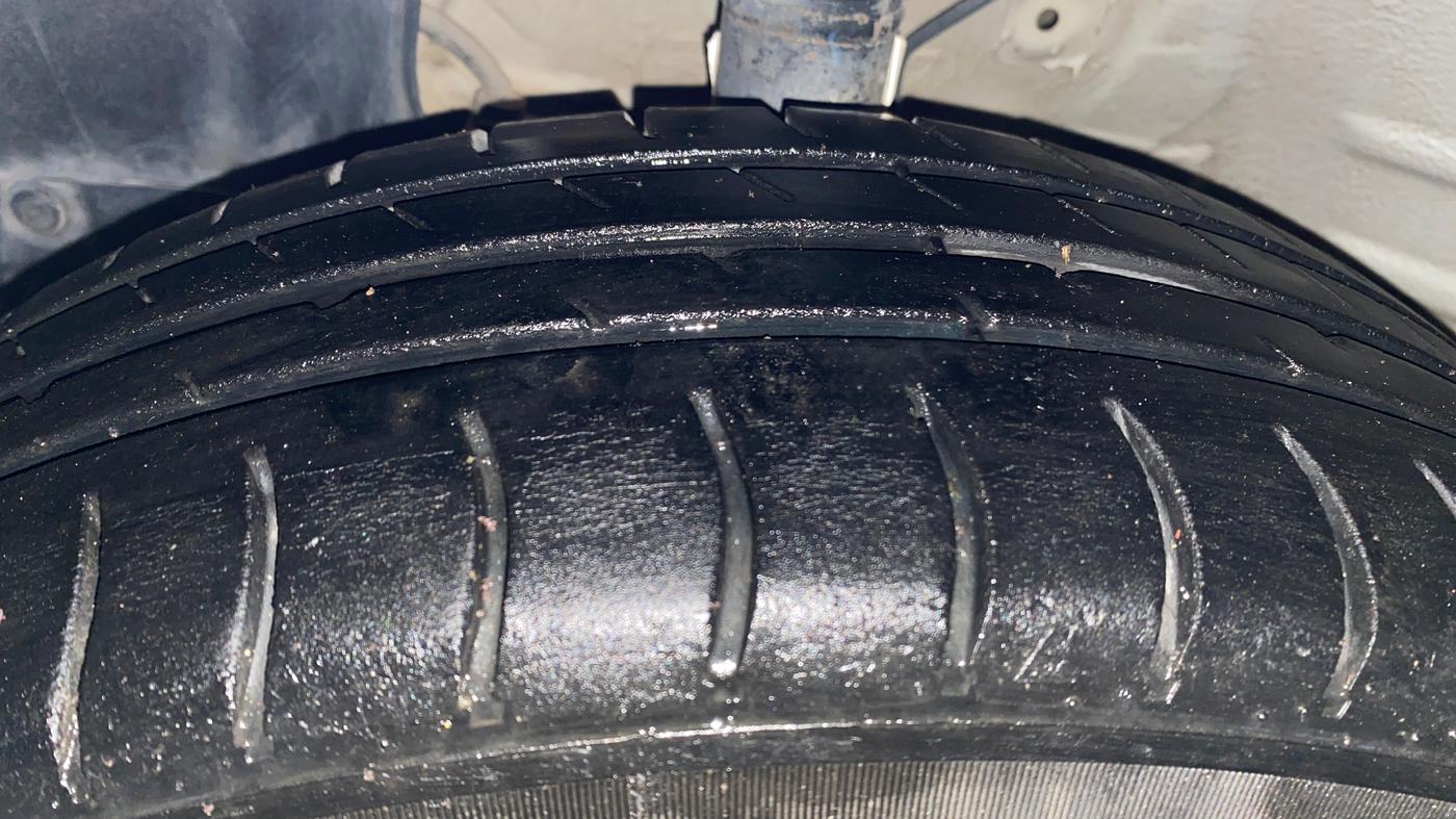 2019 Maruti New Wagon-R VXI 1.0, Petrol, Manual, 93,172 km, Left Front Tyre Tread