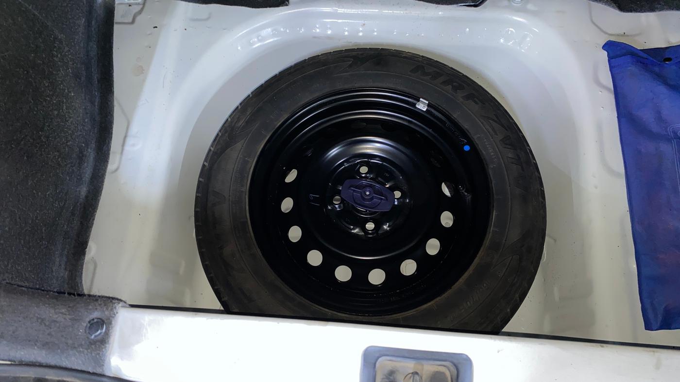 2019 Maruti New Wagon-R VXI 1.0, Petrol, Manual, 93,172 km, Spare Tyre