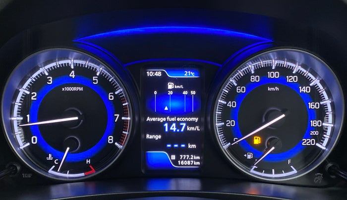2019 Maruti Baleno ZETA PETROL 1.2, Petrol, Manual, 16,086 km, Odometer Image