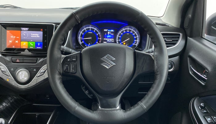 2019 Maruti Baleno ZETA PETROL 1.2, Petrol, Manual, 16,086 km, Steering Wheel Close Up