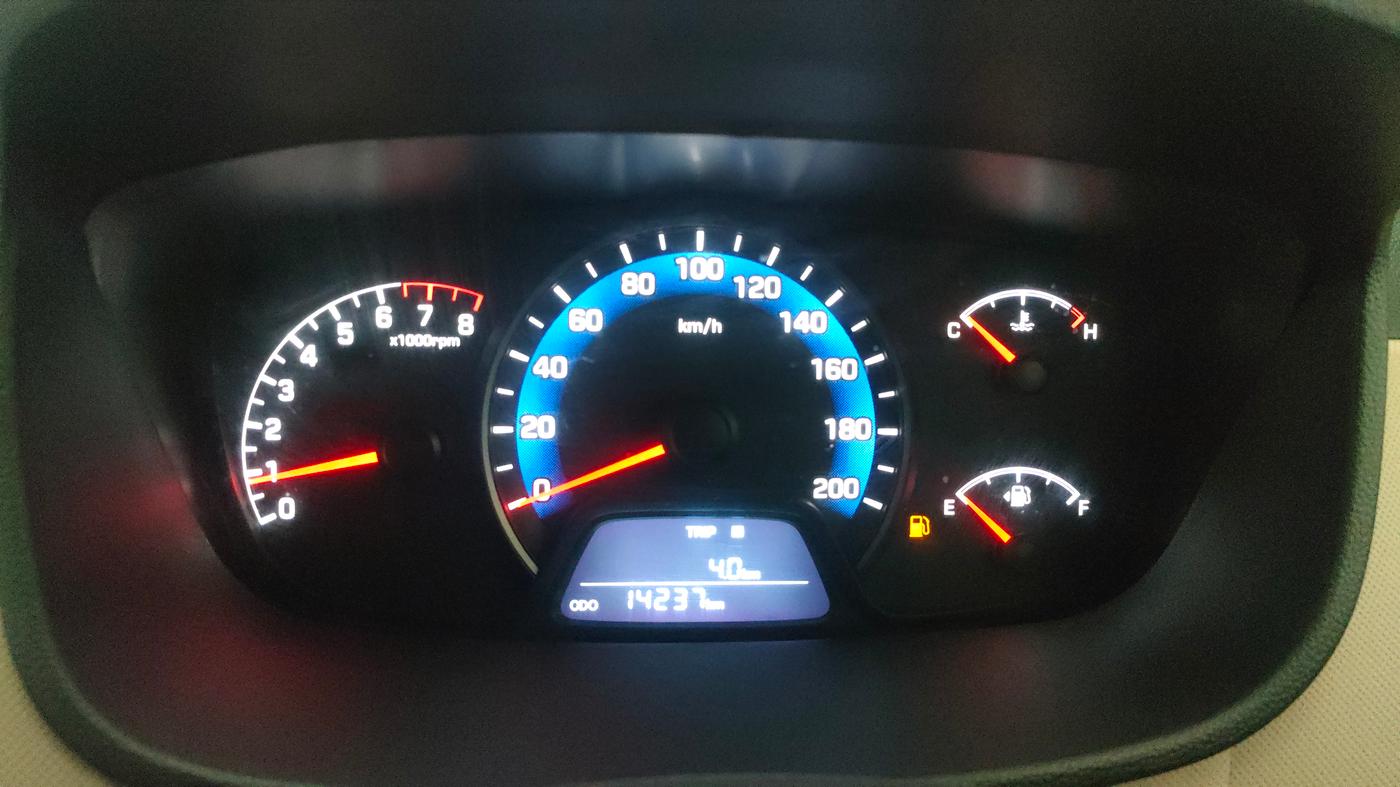 2016 Hyundai Xcent S 1.2, Petrol, Manual, 14,234 km, Odometer Image