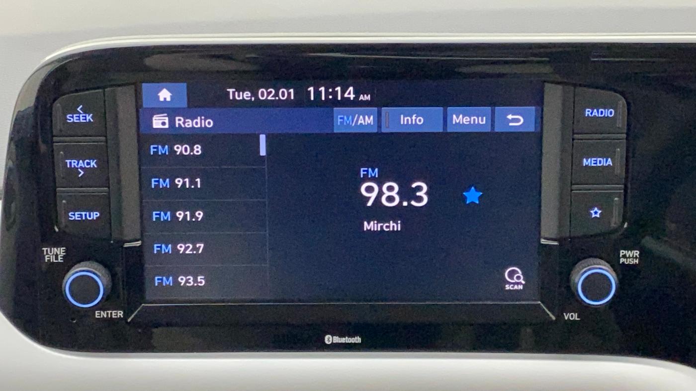 2022 Hyundai GRAND I10 NIOS SPORTZ 1.2 KAPPA VTVT CNG, CNG, Manual, 25,327 km, Infotainment System