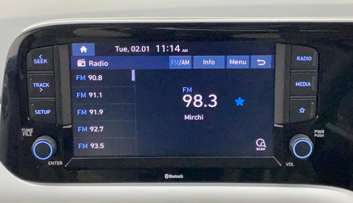 2022 Hyundai GRAND I10 NIOS SPORTZ 1.2 KAPPA VTVT CNG, CNG, Manual, 25,327 km, Infotainment System