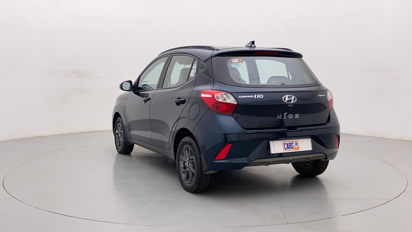 2022 Hyundai GRAND I10 NIOS SPORTZ 1.2 KAPPA VTVT CNG, CNG, Manual, 25,327 km, Left Back Diagonal